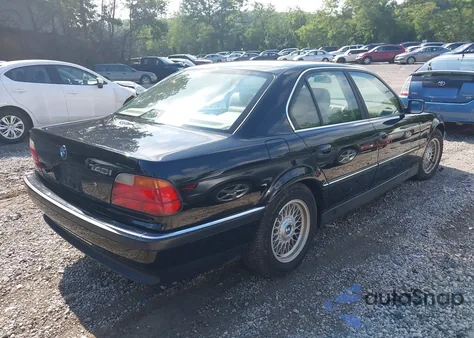 1995 BMW 740 I Automatic из США, поврежденный, VIN WBAGF6327SDH08206